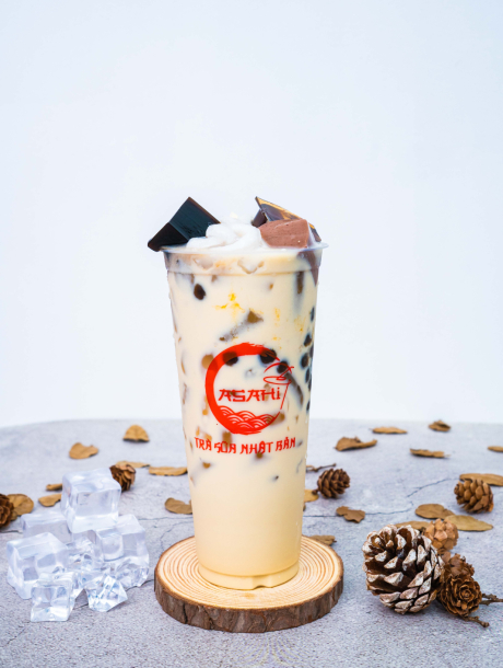 Trà Sữa Olong Lài Full Topping