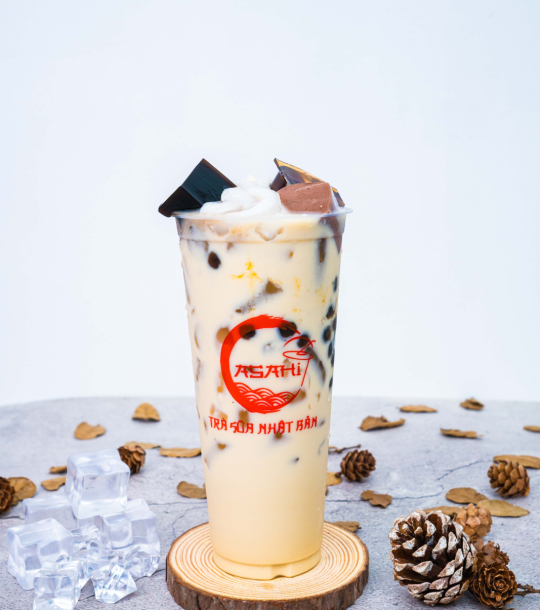 Trà Sữa Olong Lài Full Topping